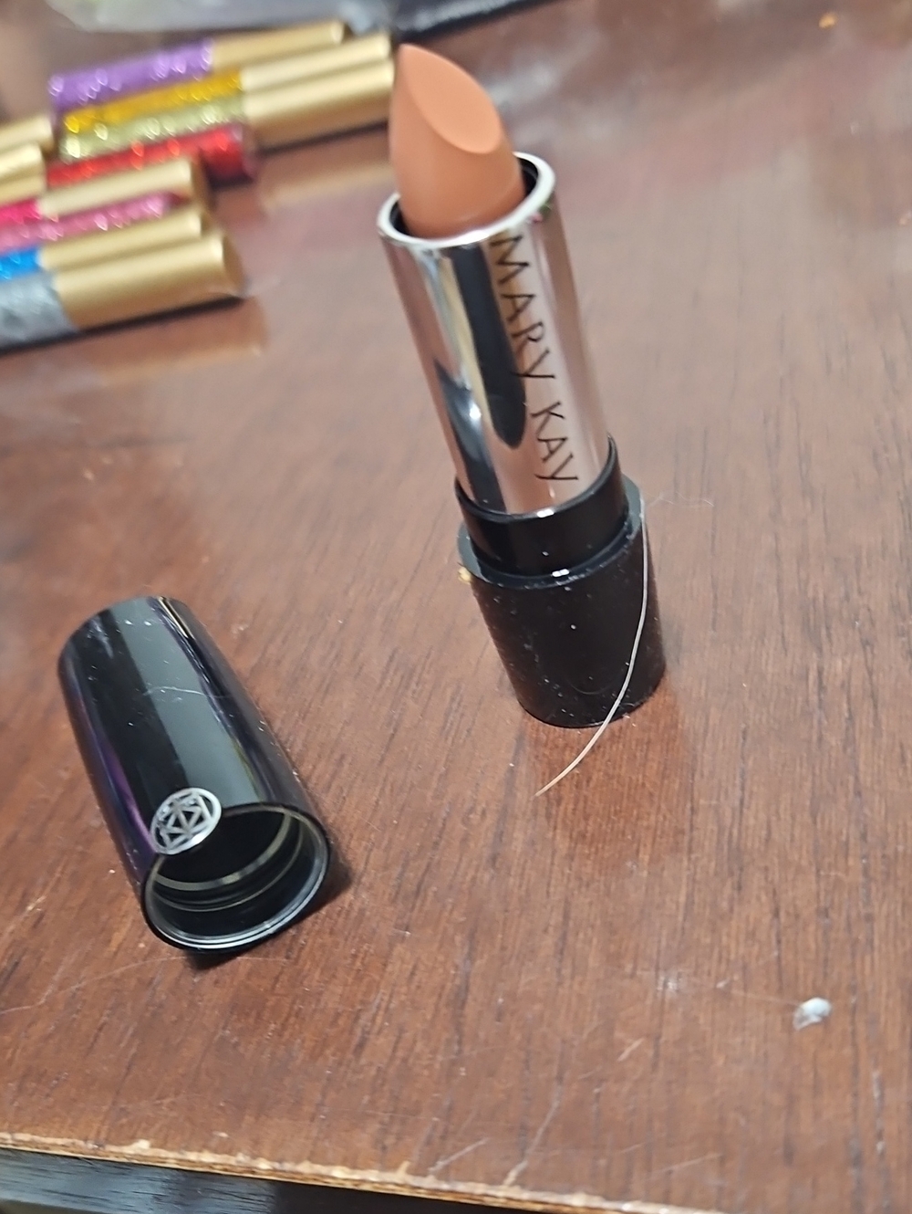 Mary Kay BLUSH VELVET Lipstick - Smooth Neutral Cream